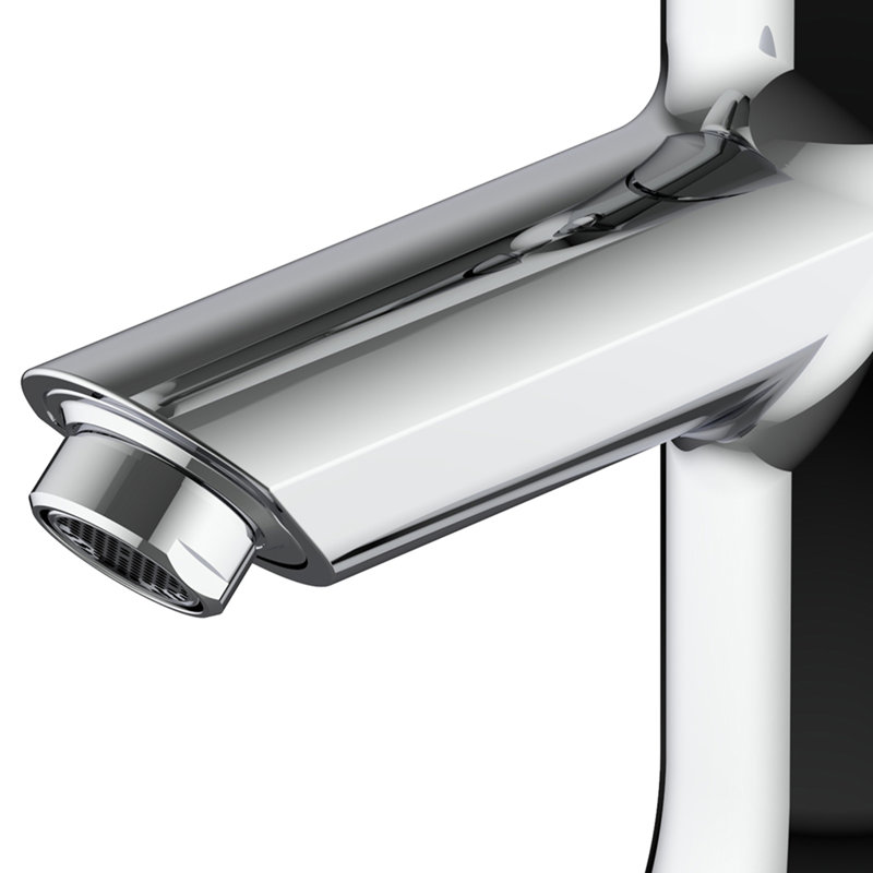 Single-Hole Bathroom Faucet, Polished Chrome
