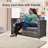 Gennett 130cm Wide Outdoor Patio Sofa with Cushions