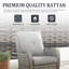 Ensemble de patio extérieur en osier avec coussins 5 pièces-120645422-120645419