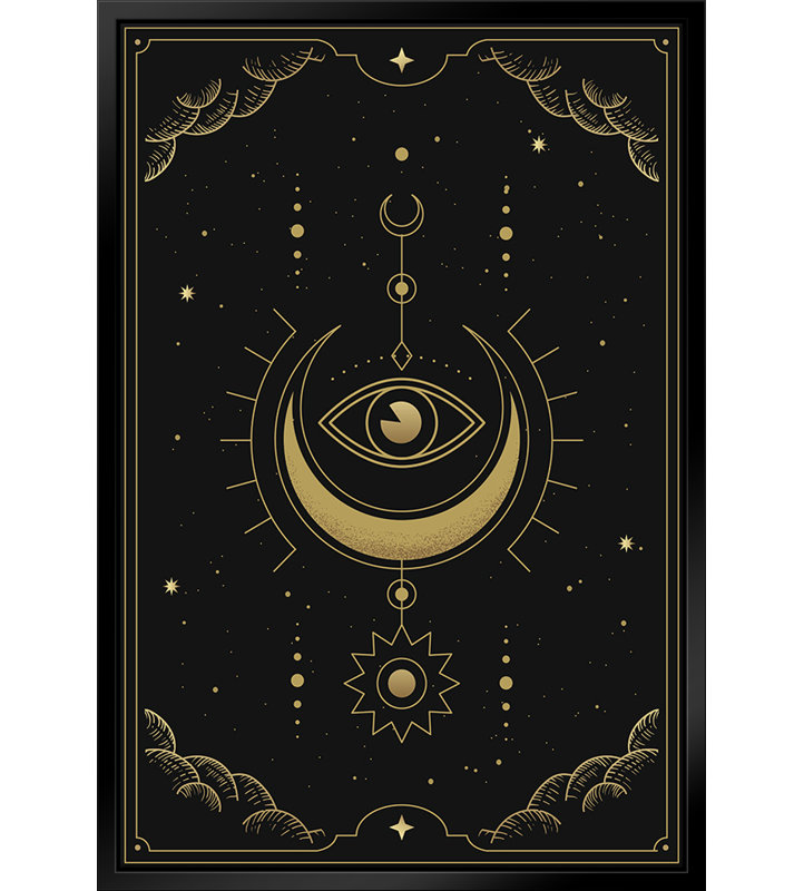 Tarot Card # 1 par Stanley Print House - on, L 11 po x H 14 po