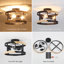 Plafonnier semi-encastré 3 lumières 11,81 po Akoowo