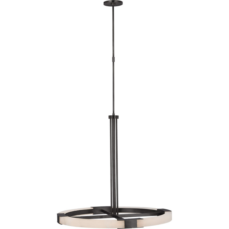 Kelly Wearstler Covet Large Ring Chandelier, Bronze
