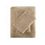 4 draps très grand taupe - 100% doux et confortable avec des draps-housses plats 2 taies d'oreiller brossées des deux côtés Entièrement élastiquées Lavable à la machine Ultra