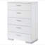 Commode de chambre 5 tiroirs Dulcey