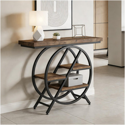 Hall Table,Chic Console Table,Functional Entryway Table