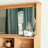 Hofer Mirror with Hooks and Shelves