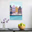 Affiche murale abstraite d'architecture d'Amsterdam-849092636
