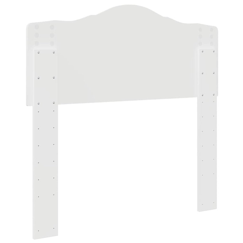 Headboard, White, UK Single - DE 90 x 190 cm