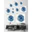 Curly Flowers - Single Picture Frame Painting-584883990