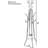 Industrial Coat Rack With Shelf, 20-Hook Standing Hanger Organizer For Entryway, Hallway, And Bedroom Storage