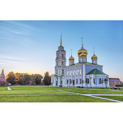Alfornia Tula Kremlin, Russia - Wrapped Canvas Print