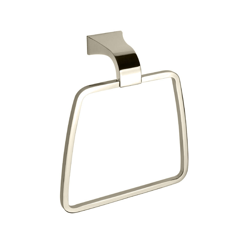 Mimi Towel Ring - Wall Mount - 8", Polished Nickel