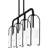Millheim 4 - Light Dimmable Kitchen Island Linear Chandelier