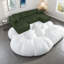 Spacious Modern Sectionals, Foam Upholstery, Minimalist Green Design For Home