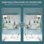 Armoire de rangement murale sans cadre l 20 po x H 32 po