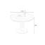 Round Sintered Stone Dining table-1818513413