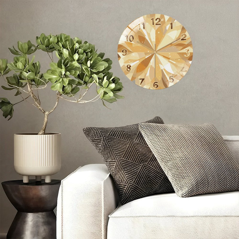 Horloge murale 12 po