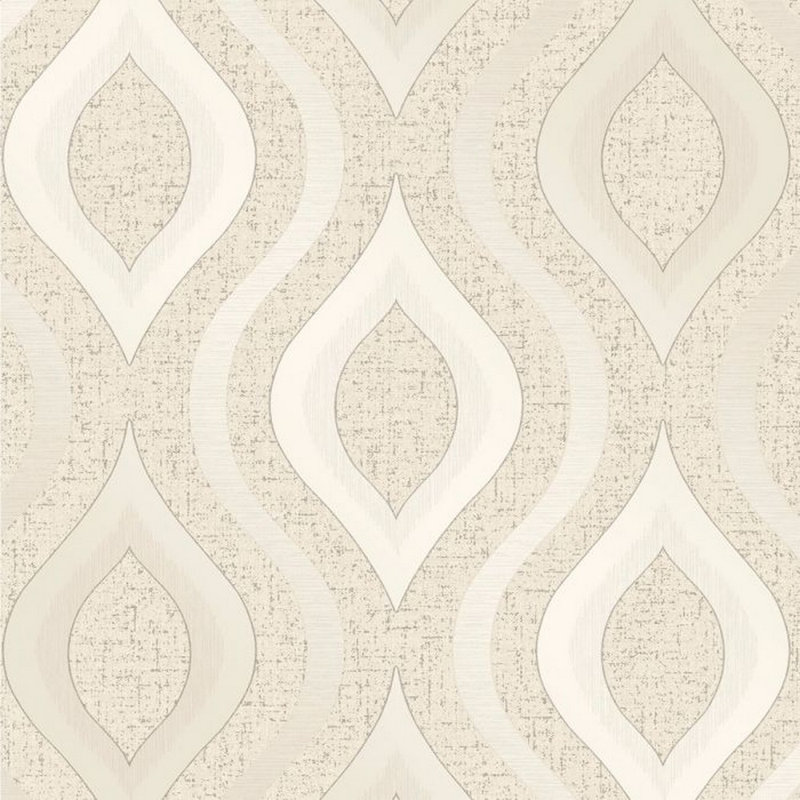 Bohannon 10m x 53cm Semi-Gloss Wallpaper Roll, Gold