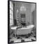 Girafe Glam Soak par Kever, reproduction d'art sur toile encadrée-484348454