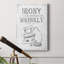 «Laundry Today II», art textuel sur toile tendue-275366779