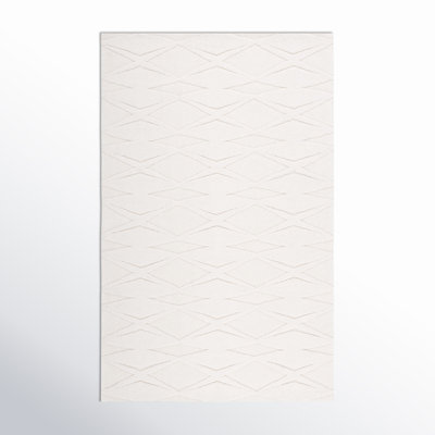 Elphia Ivory Hand-Tufted Wool Rug