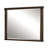 Ivadean Wood Flat Mirror