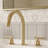 Luster High-Arc Widespread Bathroom Sink Faucet 2-Handle with Drain Assembly-119321866