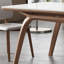 Ensemble de table de salle à manger rectangulaire moderne français-104562604