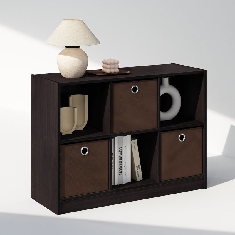 Navarion Bookcase, Dark Walnut
