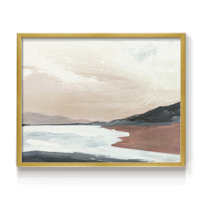 Paynes Coast II -Framed Print - Restickable