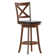 Francis Classic Crossback Wooden Swivel Dining Stool