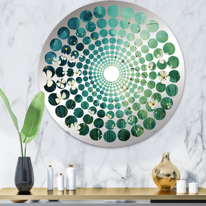 Graysin Circle Mirror, 31.4" x 31.4"