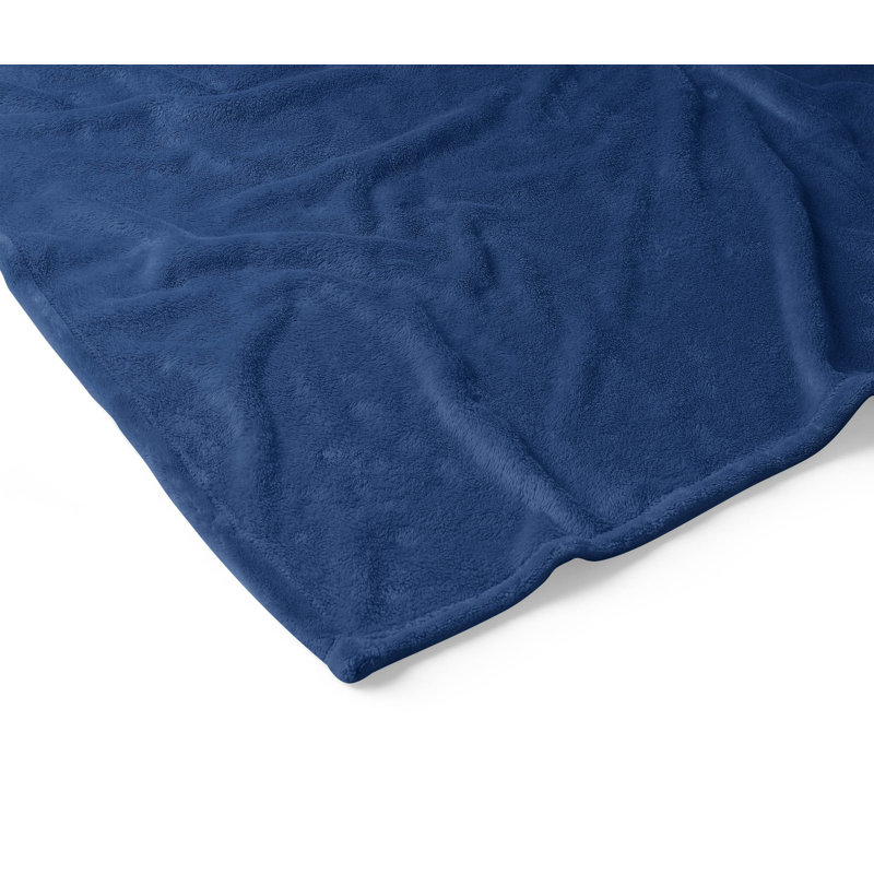 Couverture en velours de molleton USA Vichy, L 80 po x l 60 po