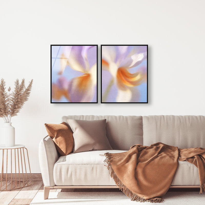 Blurred Venus Set High-Gloss Frameless Acrylic Glass Wall Art Abstract Print by Oliver Gal, Ready to Hang, 16 x 20
