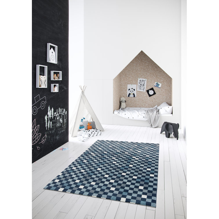 Tilly-Mae Chequered Area Rug