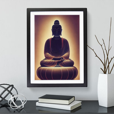Impressive Buddha - Single Picture Frame Print