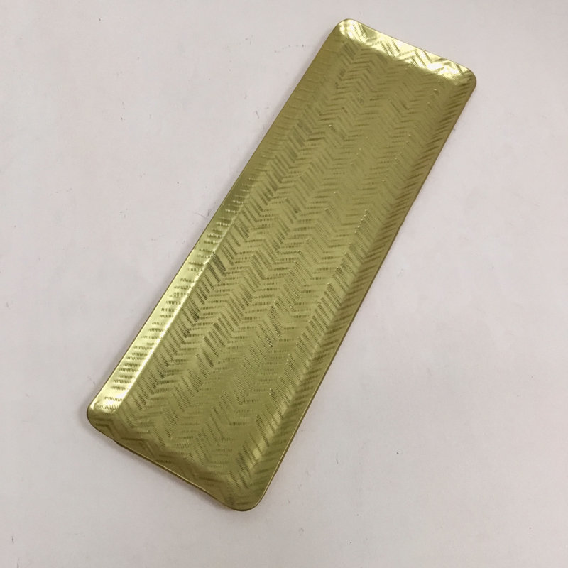 Plateau en aluminium