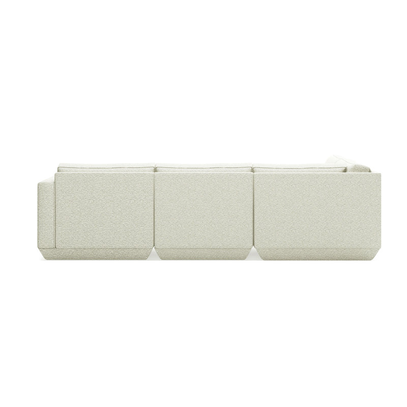 Podium 4 PC Lounge Sectional A, Fossil
