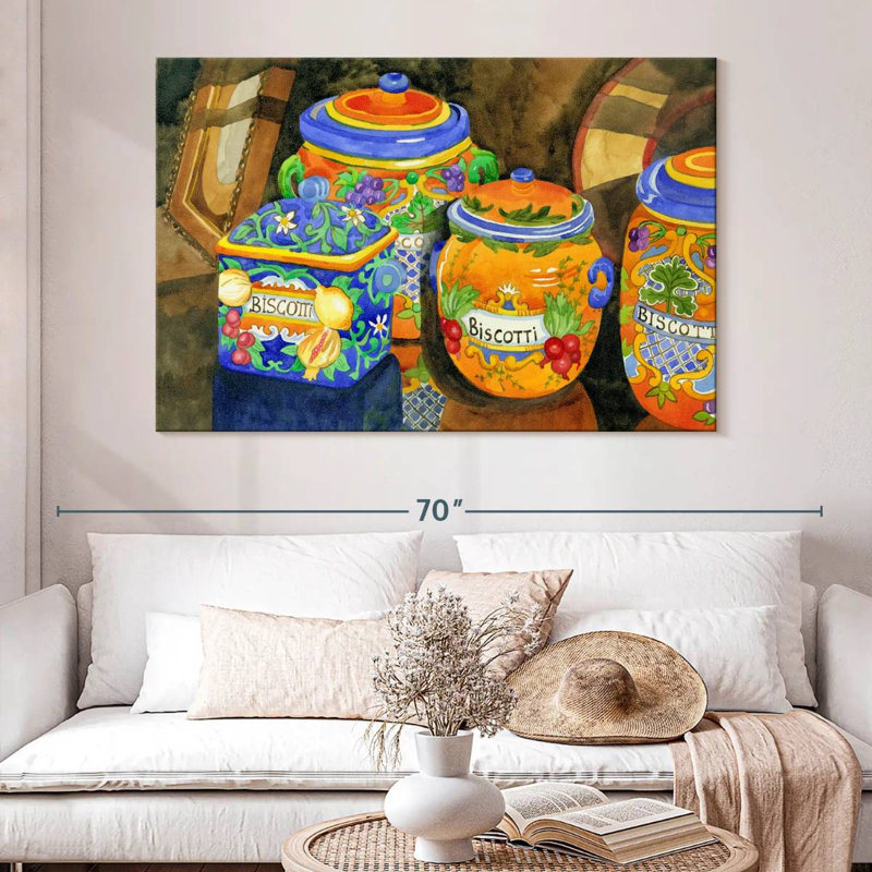 Yarlin Pumpkin Latte, 34" H x 51" W