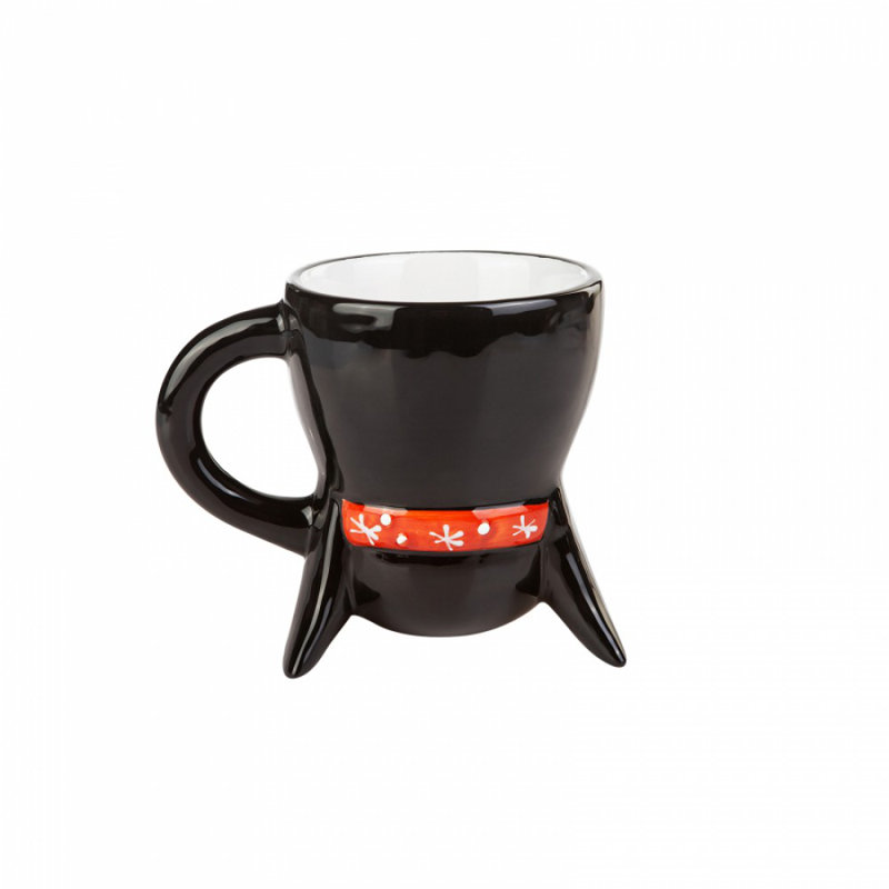 Karaca Animal Penguin Stoneware Mug, 244ml, Multi