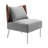 28.15'' W Upholstered Accent Barrel Chair With Removable Back Cushion-1284481694