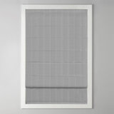 Basketweave Room Darkening Cordless Roman Shade