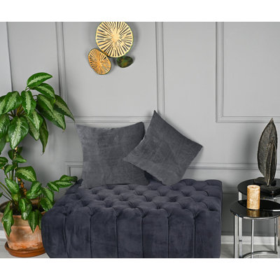Matte Velvet Cushion Cover - 1 Pc