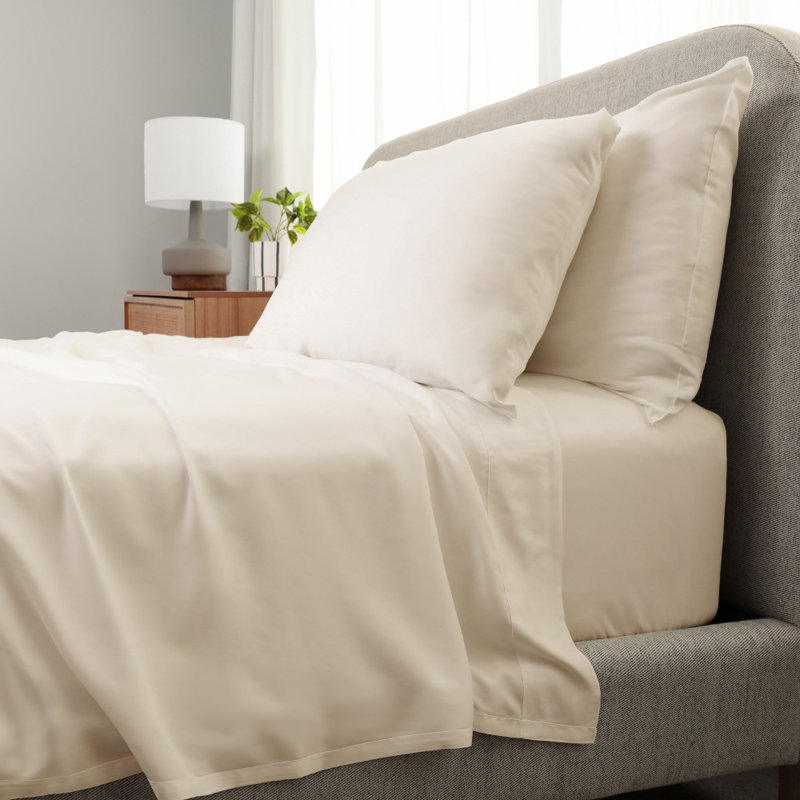 Ensemble de draps 4 pièces Cariloha Aloha Soft | Matériau en viscose | Résistant aux allergies, thermorégulateur et très doux