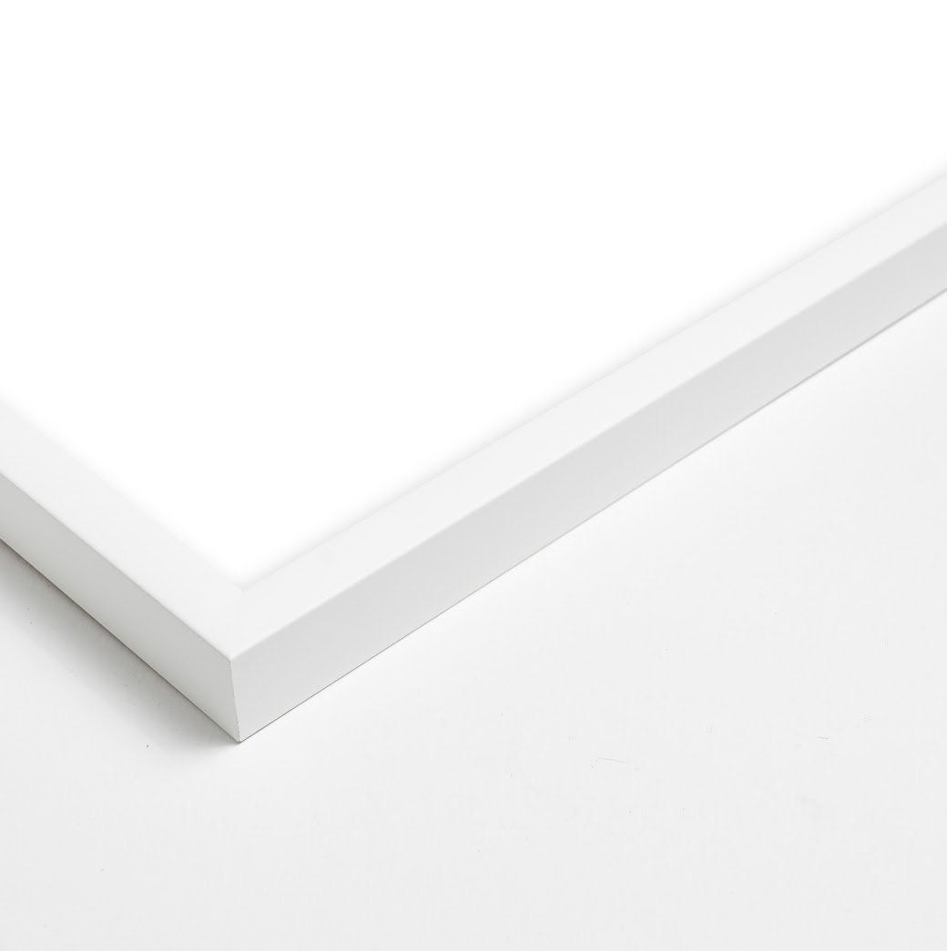 Saffron On Gray by Michela Sorrentino, White, 25" H x 17.5" W x 1.25" D