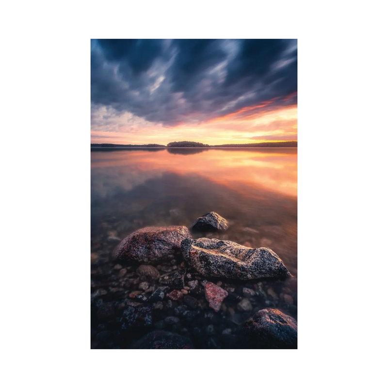 Symmetry 1 Piece Wrapped Canvas Wall Art, 66.04 cm H x 45.72 cm W x 1.91 cm D