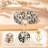 White Scrunchie Keychain Wristlet