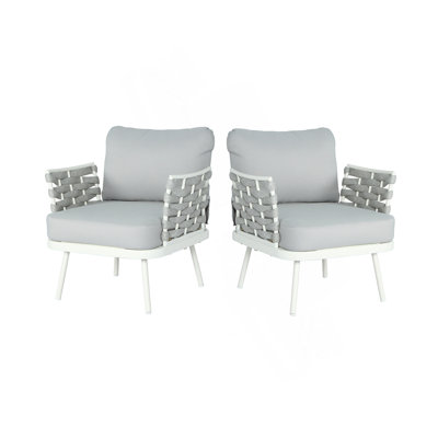Ensemble de 2 fauteuils club Mariano