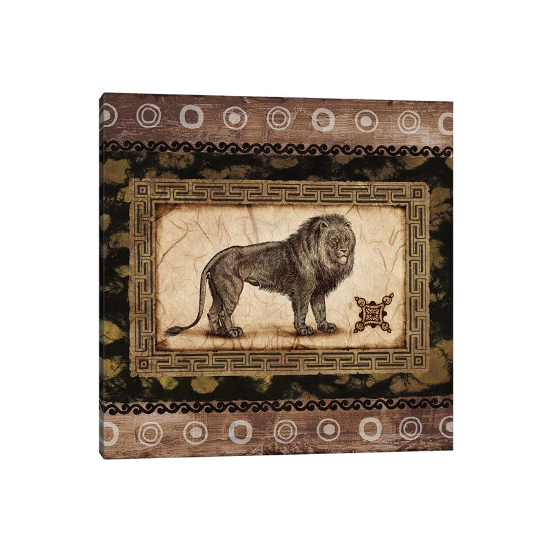 African Expression Square II by Michael Marcon - Wrapped Canvas Print, 45.72 cm H x 45.72 cm W