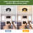 11 In. 2-Light Farmhouse Black Flush Mount Ceiling Light Fixture With Turnable Light Cap (1-Pack)-705915099-705915073